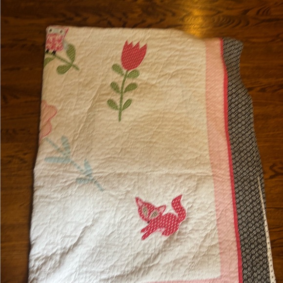 Pottery Barn Kids Woodlands quilt twin size set - Picture 14 of 15